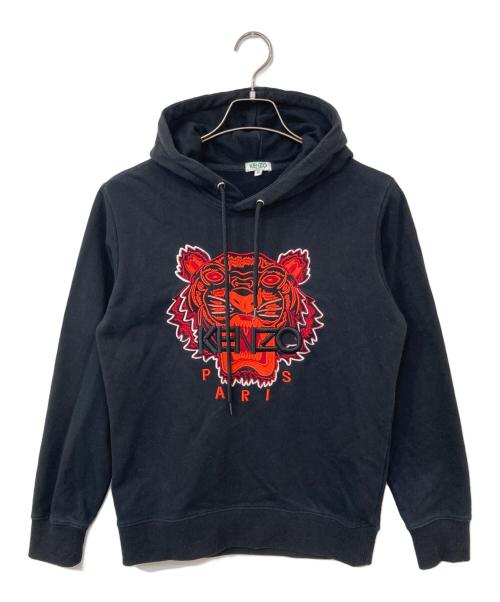 KENZO（ケンゾー）KENZO (ケンゾー) プルオーバーパーカー ブラック サイズ:Mの古着・服飾アイテム