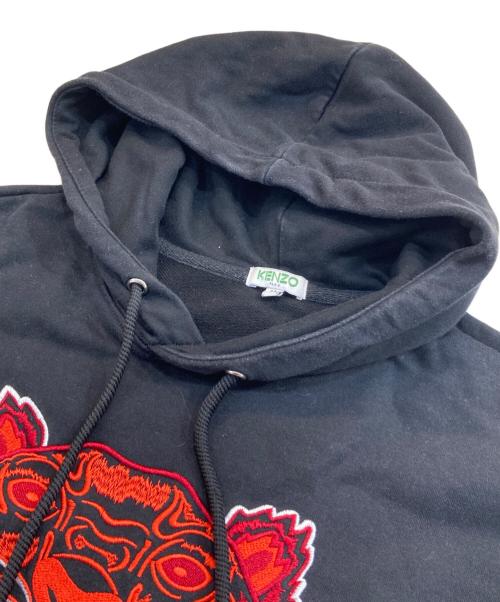 KENZO（ケンゾー）KENZO (ケンゾー) プルオーバーパーカー ブラック サイズ:Mの古着・服飾アイテム
