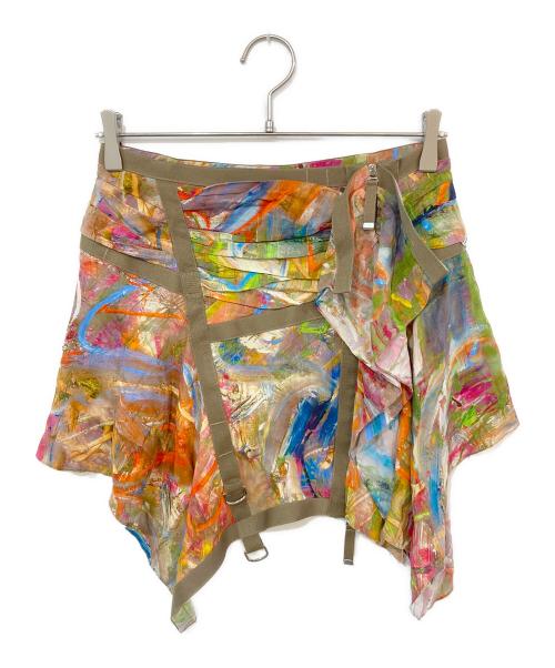 DIESEL（ディーゼル）DIESEL (ディーゼル) O-DIANTHA-PRINT レインボー サイズ:36の古着・服飾アイテム