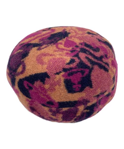 Vivienne Westwood（ヴィヴィアンウエストウッド）Vivienne Westwood (ヴィヴィアンウエストウッド) ベレー帽 ピンク サイズ:SIZE Mの古着・服飾アイテム