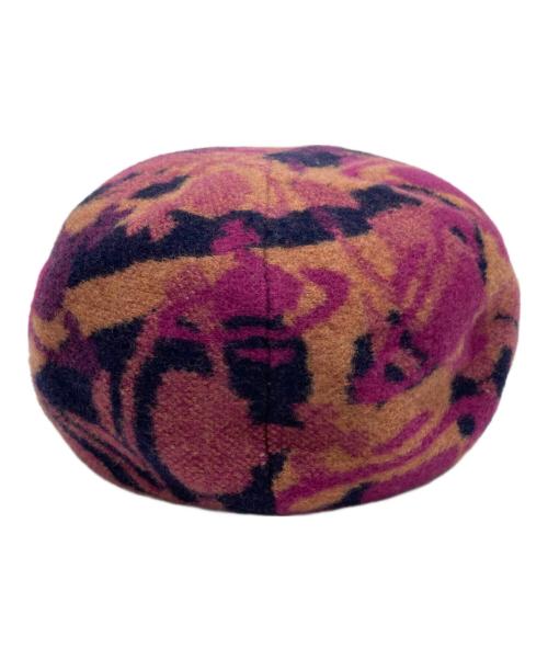 Vivienne Westwood（ヴィヴィアンウエストウッド）Vivienne Westwood (ヴィヴィアンウエストウッド) ベレー帽 ピンク サイズ:SIZE Mの古着・服飾アイテム