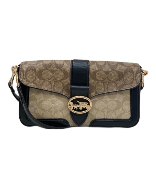 COACH（コーチ）COACH (コーチ) IMRKY シグネチャー ベージュの古着・服飾アイテム