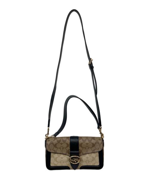 COACH（コーチ）COACH (コーチ) IMRKY シグネチャー ベージュの古着・服飾アイテム