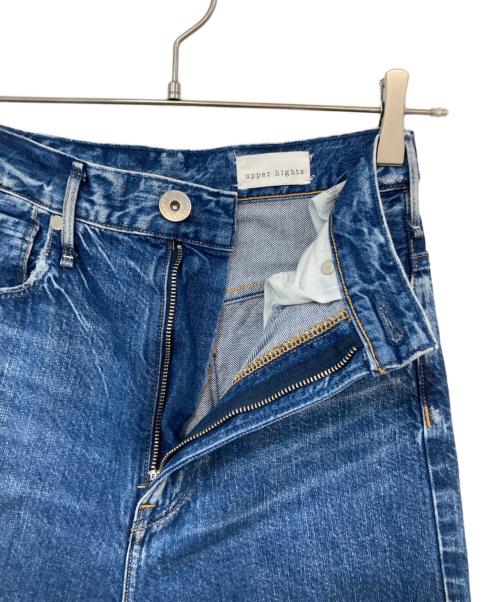 upper hights（アッパーハイツ）upper hights (アッパーハイツ) ワイドストレートデニムパンツ インディゴ サイズ:22の古着・服飾アイテム