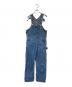 holiday（ホリデー）の古着「BIG DENIM OVER-ALL/ビッグデニムオーバーオール」｜インディゴ