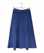 Ron Herman×ebureロンハーマン×エブール）の古着「ソフトスムースニットスカート」｜ブルー