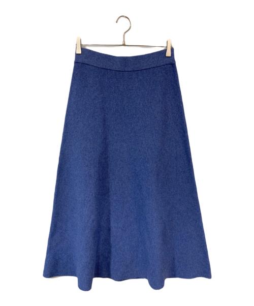 Ron Herman（ロンハーマン）Ron Herman (ロンハーマン) ebure (エブール) ソフトスムースニットスカート ブルー サイズ:不明の古着・服飾アイテム