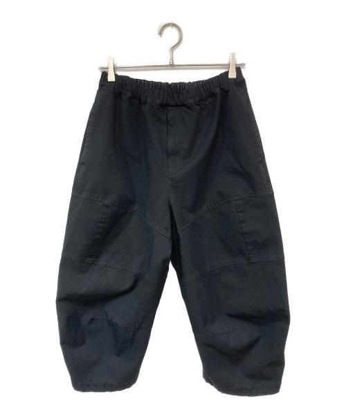 BLACK COMME des GARCONS（ブラックコムデギャルソン）BLACK COMME des GARCONS (ブラックコムデギャルソン) クロップドパンツ ブラック サイズ:Sの古着・服飾アイテム