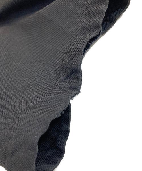 BLACK COMME des GARCONS（ブラックコムデギャルソン）BLACK COMME des GARCONS (ブラックコムデギャルソン) クロップドパンツ ブラック サイズ:Sの古着・服飾アイテム