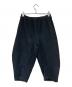 BLACK COMME des GARCONS (ブラックコムデギャルソン) クロップドパンツ ブラック サイズ:S：7000円