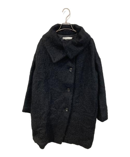 KNOTT（ノット）KNOTT (ノット) ウールシャギーコート ブラック サイズ:1の古着・服飾アイテム