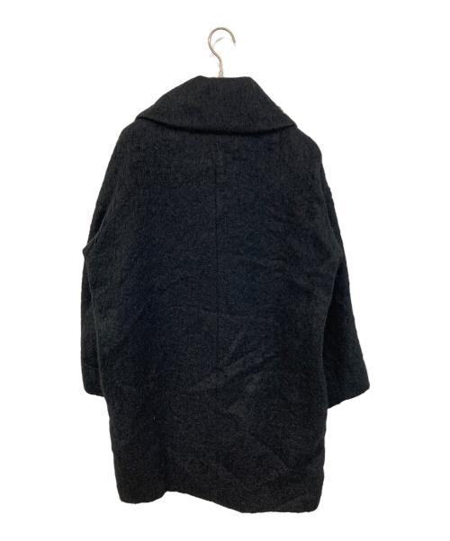KNOTT（ノット）KNOTT (ノット) ウールシャギーコート ブラック サイズ:1の古着・服飾アイテム