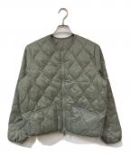 emmi atelier×TAIONエミアトリエ×タイオン）の古着「リバーシブルダウンジャケット」｜グリーン