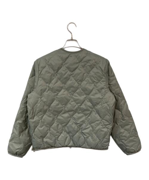 emmi atelier（エミアトリエ）emmi atelier (エミアトリエ) TAION (タイオン) リバーシブルダウンジャケット グリーン サイズ:SIZE Freeの古着・服飾アイテム