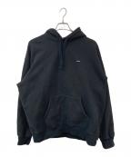SUPREMEシュプリーム）の古着「Small Box Hooded Sweatshirt/スモールボックスフーデッドスウェットシャツ」｜ブラック