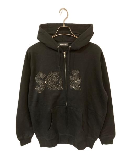 WIND AND SEA（ウィンダンシー）WIND AND SEA (ウィンダンシー) MONEY SEA ZIP UP SWEATSHIRT ブラック サイズ:SIZE L 未使用品の古着・服飾アイテム
