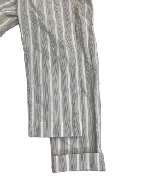 east harbour surplus（イーストハーバーサープラス）east harbour surplus (イーストハーバーサープラス) ストライプジャケット グレー サイズ:48の古着・服飾アイテム