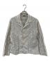 east harbour surplus（イーストハーバーサープラス）の古着「ストライプジャケット」｜グレー