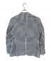 UNIVERSAL LANGUAGE (ユニバーサルランゲージ) ストライプジャケット ホワイト×グレー サイズ:XL：5000円