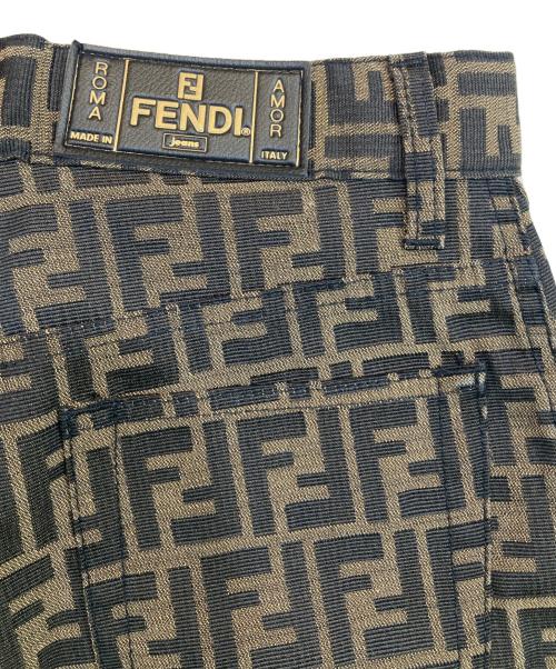 FENDI（フェンディ）FENDI (フェンディ) ズッカ柄パンツ ブラウン サイズ:SIZE 29インチの古着・服飾アイテム