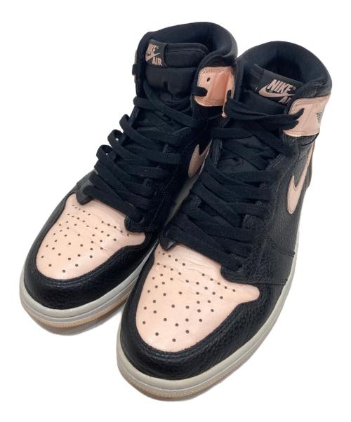 NIKE（ナイキ）NIKE (ナイキ) Air Jordan 1 Retro High OG Crimson Tint ブラック×ピンク サイズ:27.5の古着・服飾アイテム