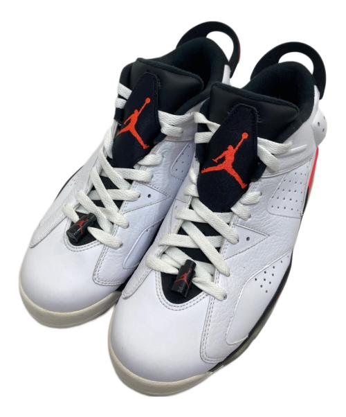 NIKE（ナイキ）NIKE (ナイキ) AIR JORDAN 6 RETRO LOW Infrared White ホワイト サイズ:27.5の古着・服飾アイテム