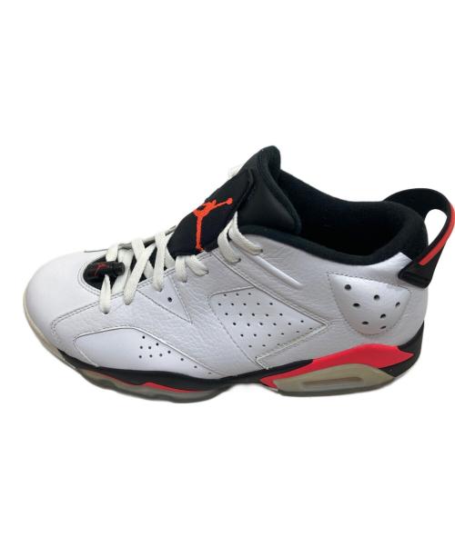 NIKE（ナイキ）NIKE (ナイキ) AIR JORDAN 6 RETRO LOW Infrared White ホワイト サイズ:27.5の古着・服飾アイテム