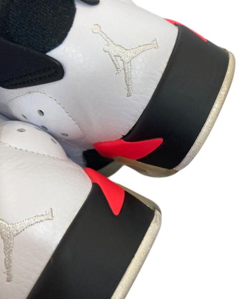 NIKE（ナイキ）NIKE (ナイキ) AIR JORDAN 6 RETRO LOW Infrared White ホワイト サイズ:27.5の古着・服飾アイテム