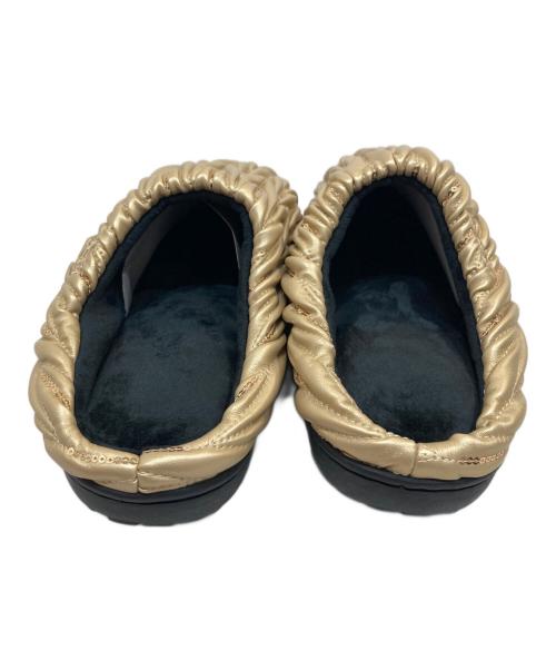 SUBU（スブ）SUBU (スブ) Banquet スパンコール ミュール ゴールド サイズ:28～29.5 未使用品の古着・服飾アイテム