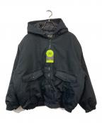 World Famous Sportsワールドフェイマススポーツ）の古着「コットン インサレート フード ジャケット」｜ブラック