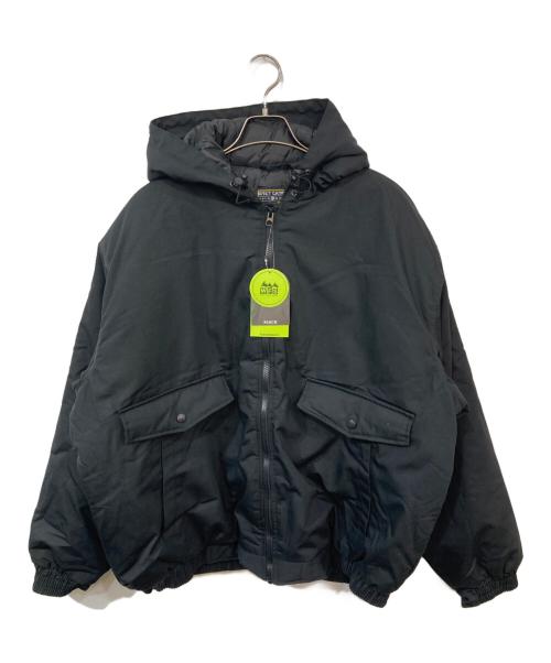World Famous Sports（ワールドフェイマススポーツ）World Famous Sports (ワールドフェイマススポーツ) コットン インサレート フード ジャケット ブラック サイズ:SIZE 2XL 未使用品の古着・服飾アイテム