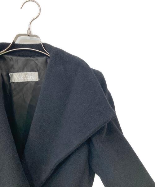MaxMara（マックスマーラ）MaxMara (マックスマーラ) ウールコート ブラック サイズ:SIZE 44の古着・服飾アイテム