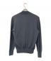 FRED PERRY (フレッドペリー) TEXTURE MIX BOMBER NECK KNIT JACKET/テクスチャーミックスボンバーネックニットジャケット ブラック サイズ:SIZE L：10000円