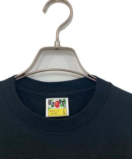 BAPE BY A BATHING APE（ベイプバイアベイシングエイプ）BAPE BY A BATHING APE (ベイプバイアベイシングエイプ) フレイムプリントTシャツ ブラック サイズ:SIZE Lの古着・服飾アイテム