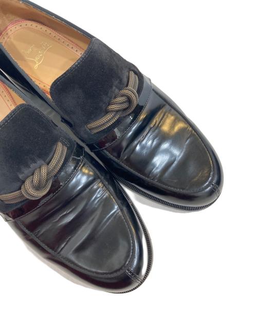 Christian Louboutin（クリスチャン・ルブタン）Christian Louboutin (クリスチャン・ルブタン) ローファー ブラック サイズ:42の古着・服飾アイテム