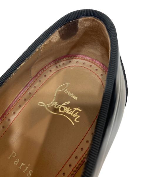 Christian Louboutin（クリスチャン・ルブタン）Christian Louboutin (クリスチャン・ルブタン) ローファー ブラック サイズ:42の古着・服飾アイテム