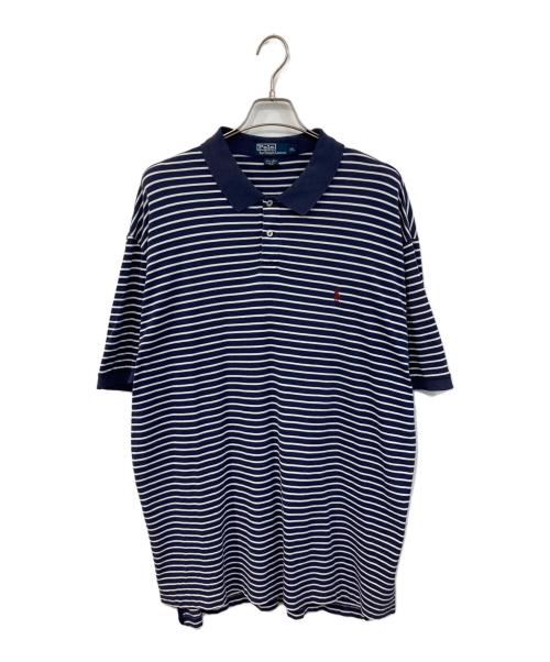 POLO RALPH LAUREN（ポロ・ラルフローレン）POLO RALPH LAUREN (ポロ・ラルフローレン) ポロシャツ ネイビー サイズ:SIZE XXLの古着・服飾アイテム
