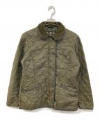 Barbourバブアー）の古着「POLARQUILT JACKET」｜カーキ