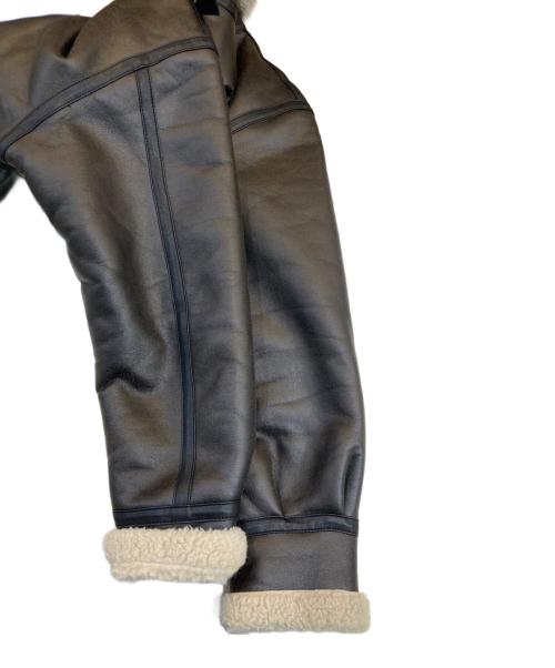 ALPHA（アルファ）ALPHA (アルファ) B-3フェイクムートンフライトジャケット ブラウン サイズ:SIZE Lの古着・服飾アイテム