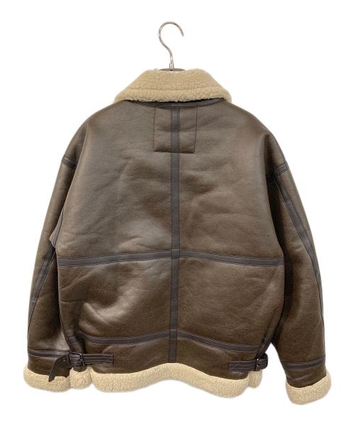 ALPHA（アルファ）ALPHA (アルファ) フライトジャケット ブラウン サイズ:SIZE Mの古着・服飾アイテム