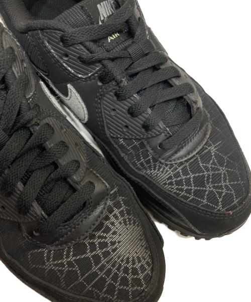NIKE（ナイキ）NIKE (ナイキ) AIR MAX90 Spider Web ブラック サイズ:26.5㎝の古着・服飾アイテム