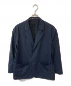 MARGARET HOWELLマーガレットハウエル）の古着「FINE WOOL POPLIN JACKET」｜ネイビー