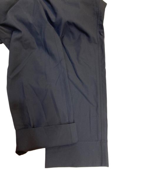 MARGARET HOWELL（マーガレットハウエル）MARGARET HOWELL (マーガレットハウエル) FINE WOOL POPLIN TROUSERS ネイビー サイズ:SIZE Lの古着・服飾アイテム