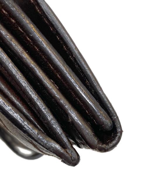 BOTTEGA VENETA（ボッテガベネタ）BOTTEGA VENETA (ボッテガベネタ) イントレチャート長財布 ブラウンの古着・服飾アイテム