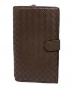 BOTTEGA VENETAボッテガベネタ）の古着「イントレチャートウォレット」｜ブラウン