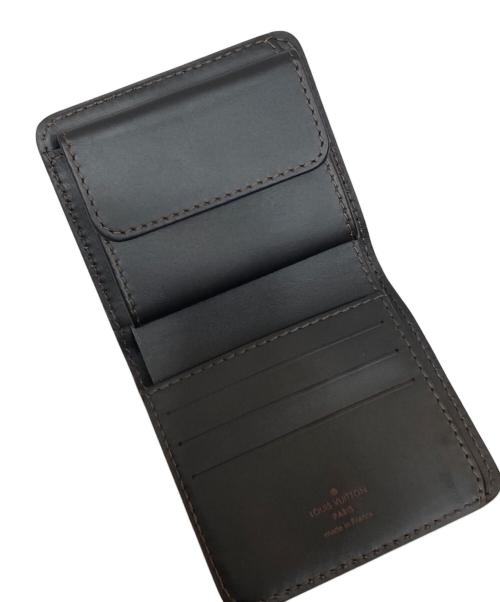 LOUIS VUITTON（ルイ ヴィトン）LOUIS VUITTON (ルイ ヴィトン) ポルトビエ3カルトクレディ　ユタ ブラウンの古着・服飾アイテム