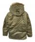 Hysteric Glamour (ヒステリックグラマー) N-3Bタイプファー付きフライトジャケット カーキ サイズ:ｓ：12000円