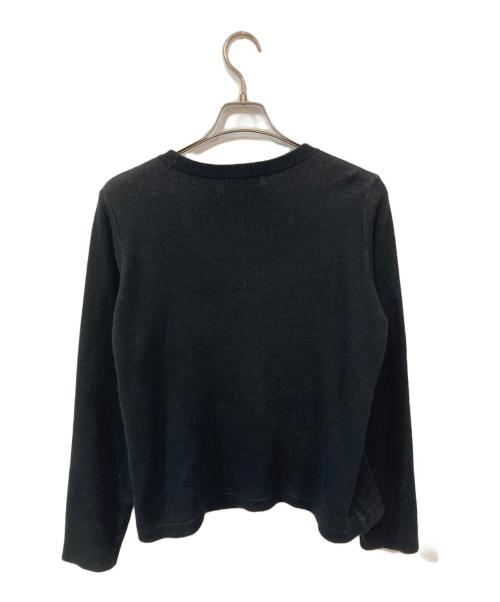 A BATHING APE（ア ベイシング エイプ）A BATHING APE (ア ベイシング エイプ) KAWS APE HEAD ニット ブラック サイズ:Mの古着・服飾アイテム