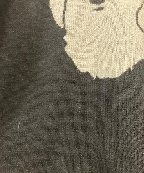 A BATHING APE（ア ベイシング エイプ）A BATHING APE (ア ベイシング エイプ) KAWS APE HEAD ニット ブラック サイズ:Mの古着・服飾アイテム