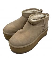 UGG（アグ）の古着「Classic Ultra Mini Platform/クラシックウルトラミニプラットフォーム」｜ベージュ